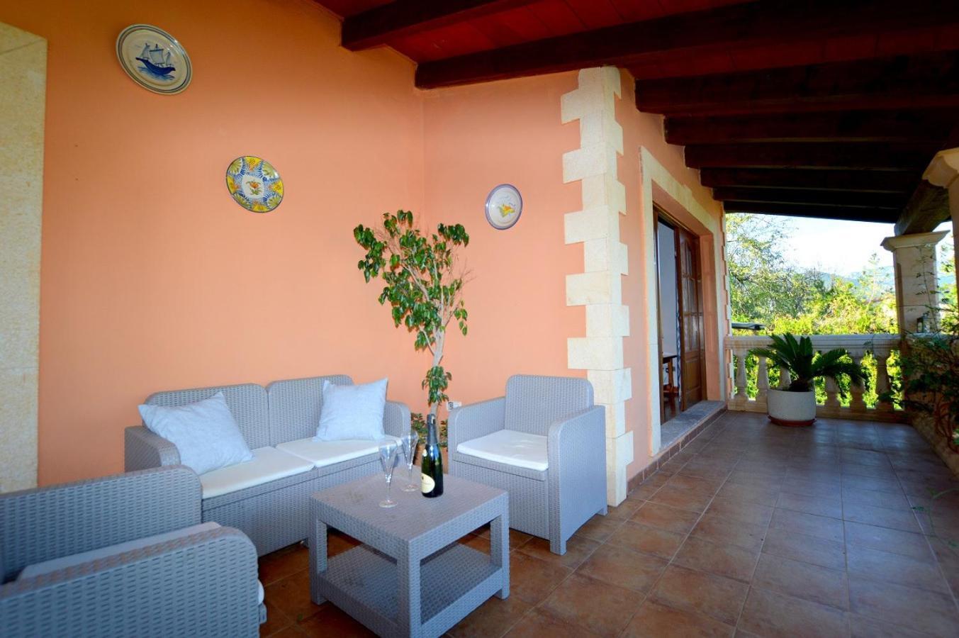 Finca Con Piscina Es Blanquer Guest House Eksteriør bilde