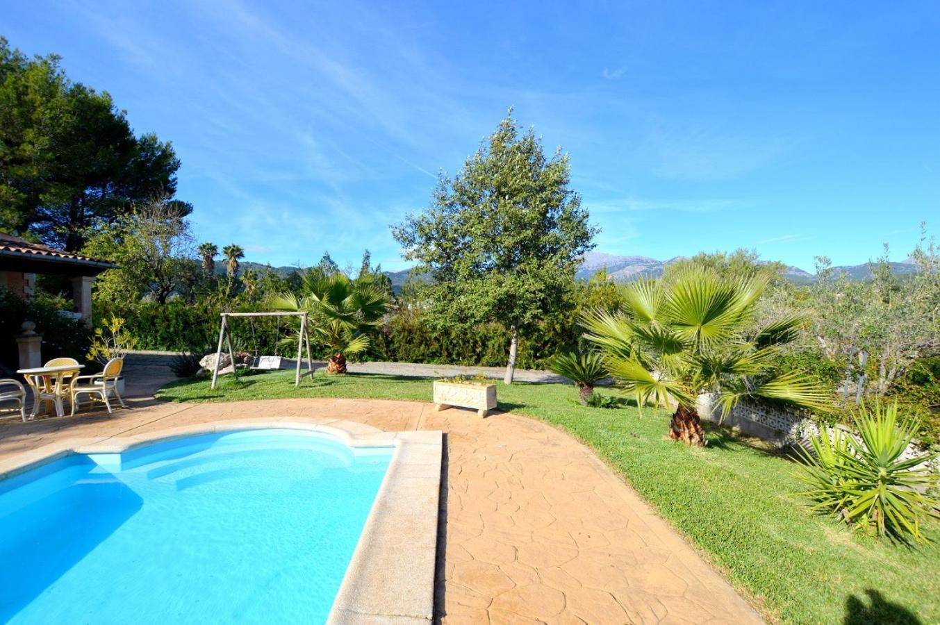 Finca Con Piscina Es Blanquer Guest House Eksteriør bilde