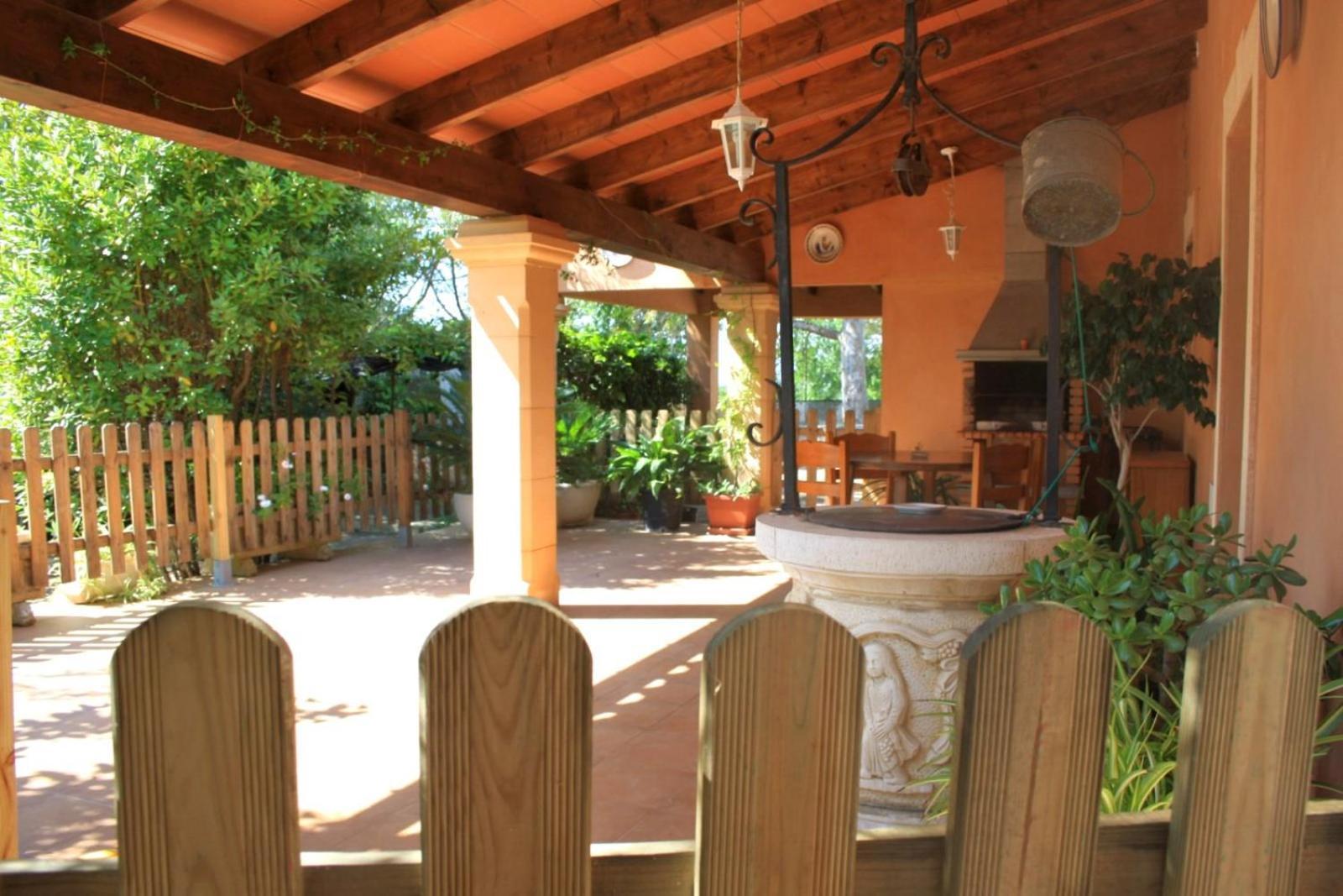 Finca Con Piscina Es Blanquer Guest House Eksteriør bilde