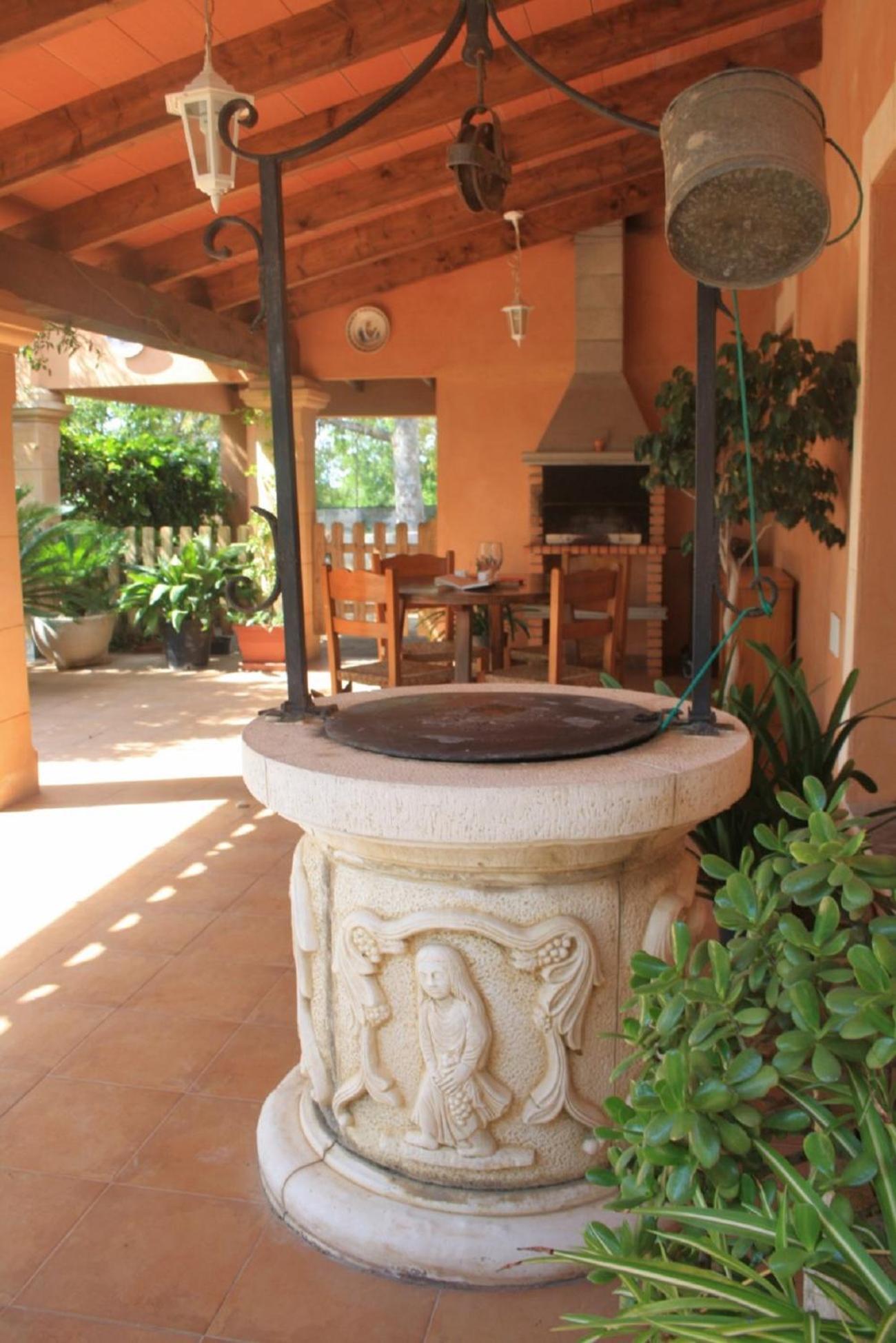 Finca Con Piscina Es Blanquer Guest House Eksteriør bilde