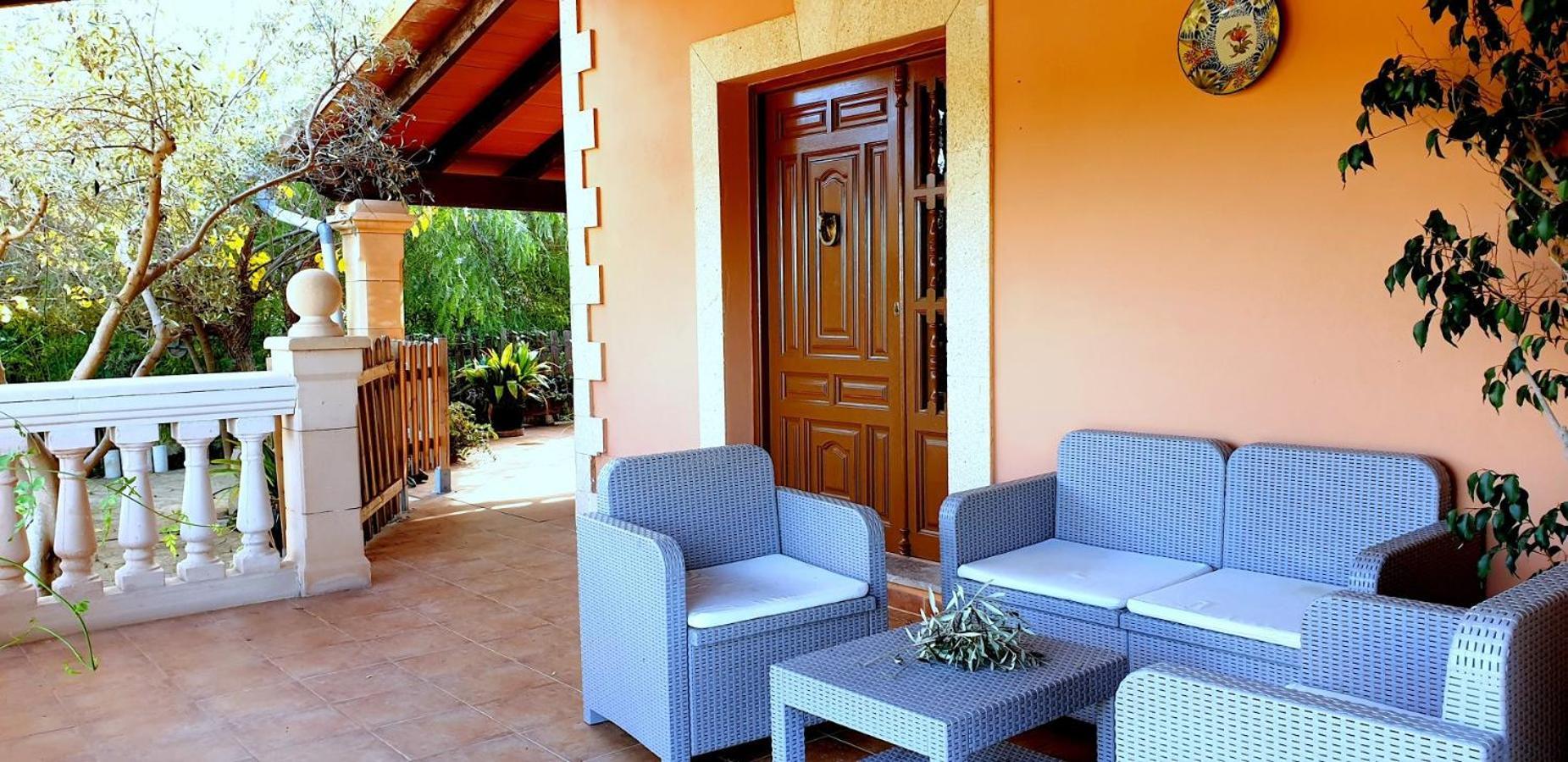 Finca Con Piscina Es Blanquer Guest House Eksteriør bilde