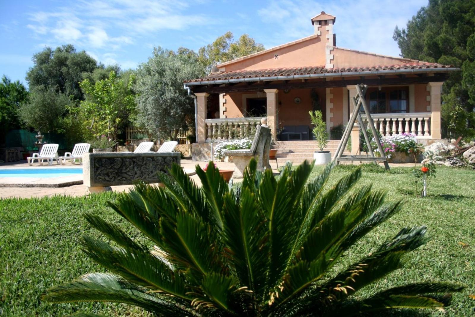 Finca Con Piscina Es Blanquer Guest House Eksteriør bilde