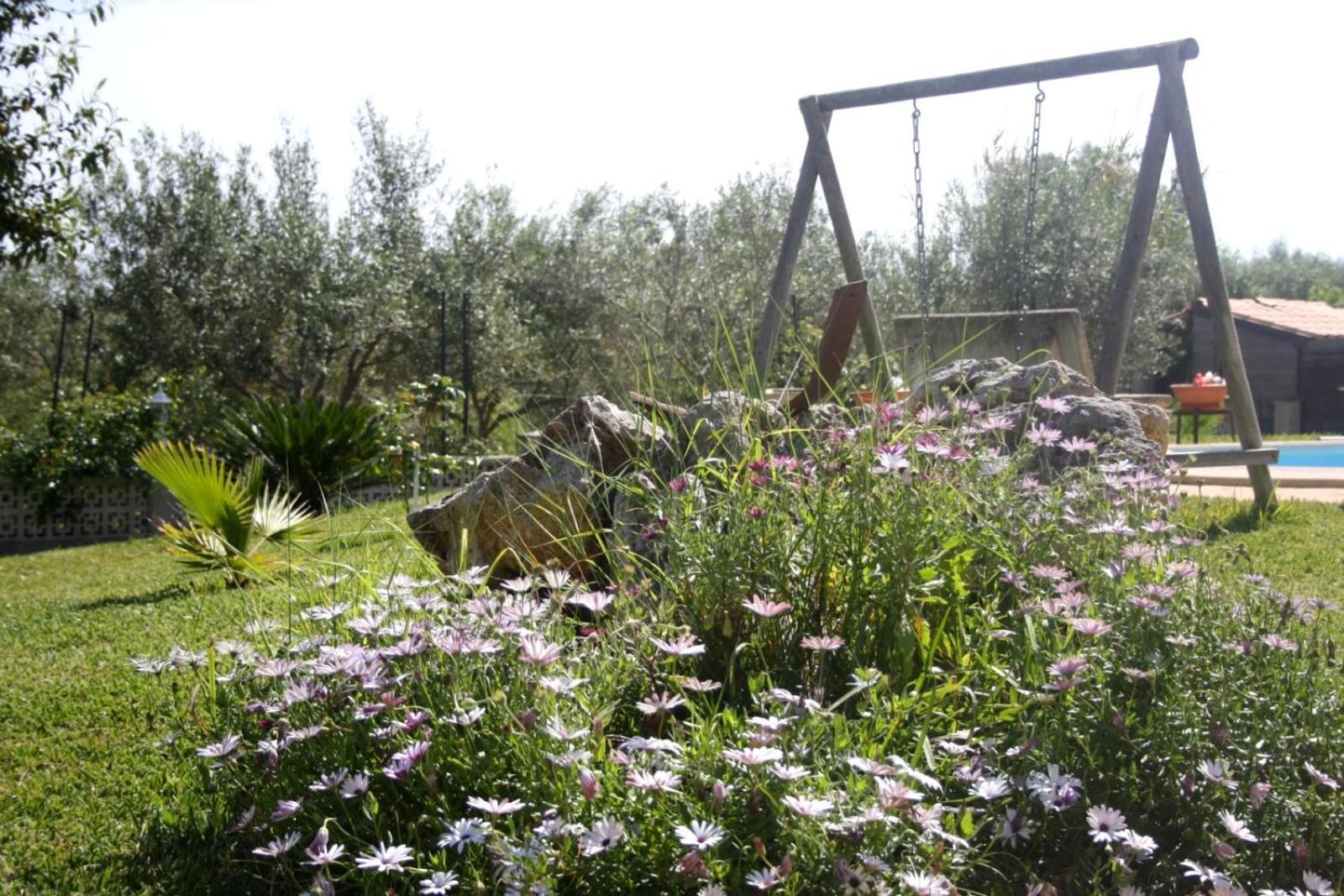 Finca Con Piscina Es Blanquer Guest House Eksteriør bilde
