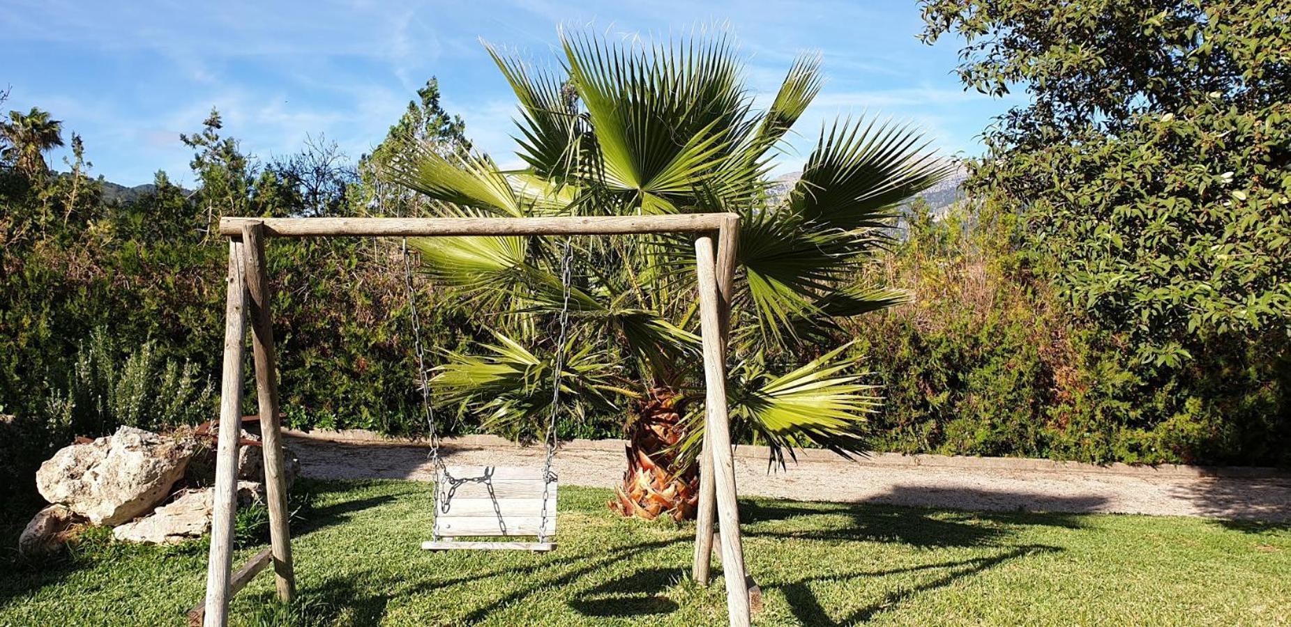 Finca Con Piscina Es Blanquer Guest House Eksteriør bilde